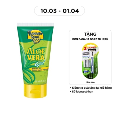 BANANA BOAT - Gel Dưỡng Da Lô Hội Banana Boat 90ml