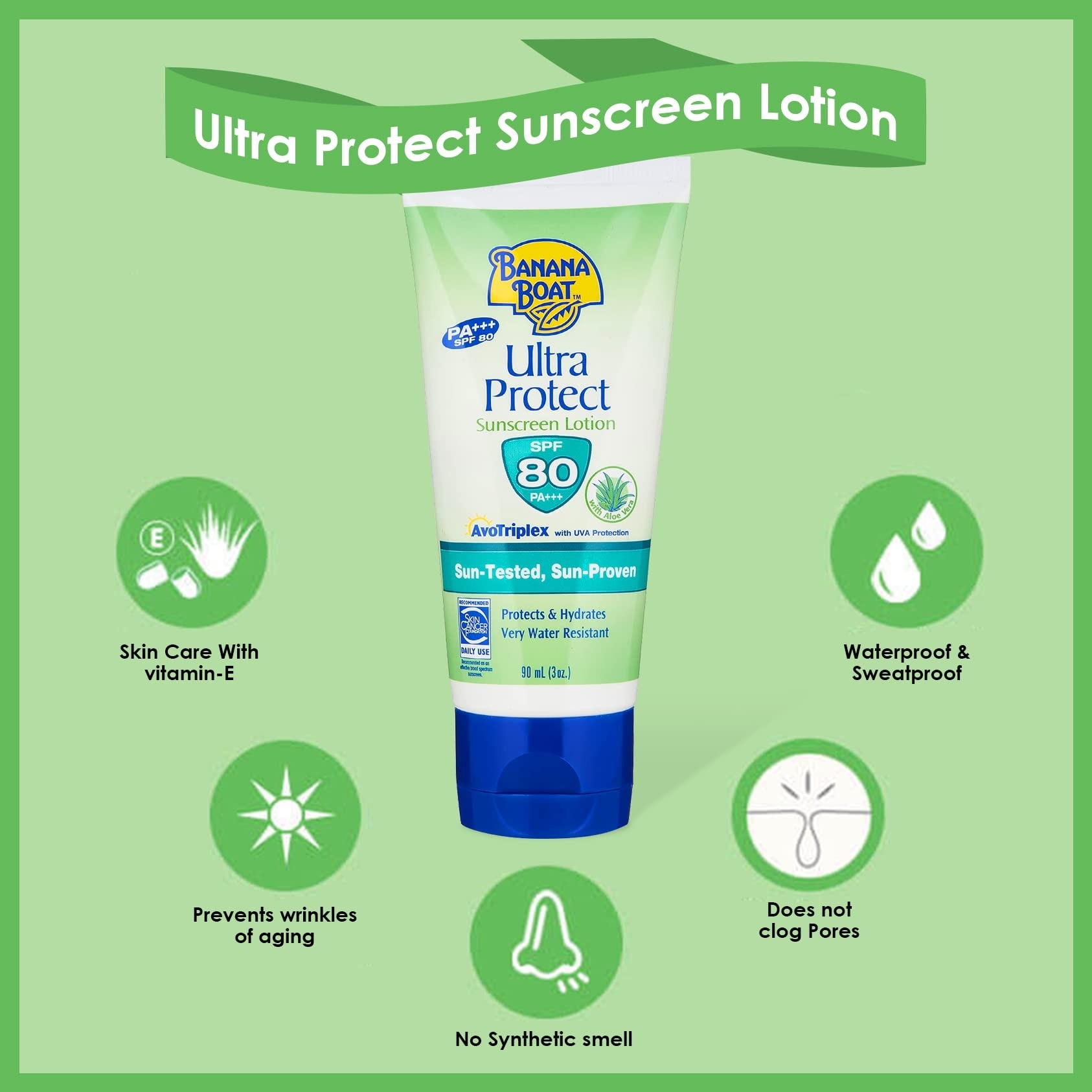 UltaProtect Sunscreen Lotion SPF80 90ml