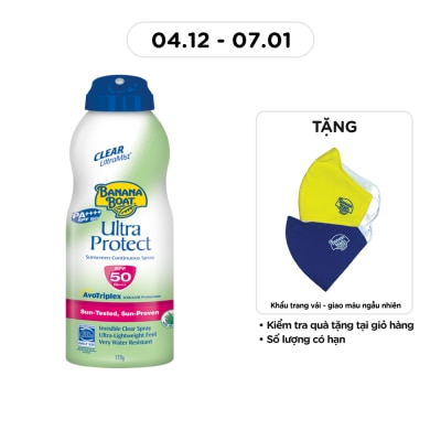 BANANA BOAT Sport Sunscreen Spray SPF50 170g