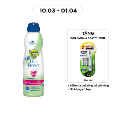 BANANA BOAT - Sport Sunscreen Spray SPF50 170g