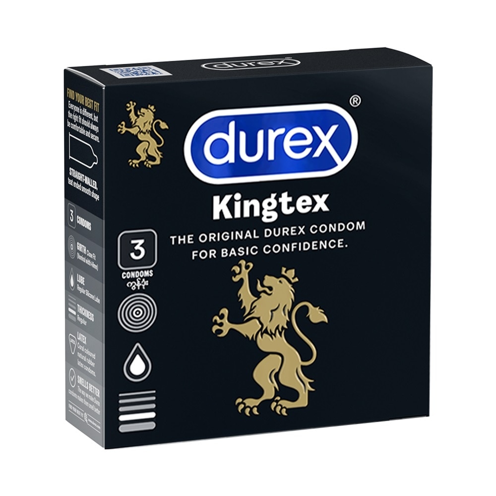Bao Cao Su Durex Kingtex 3 cái/Hộp