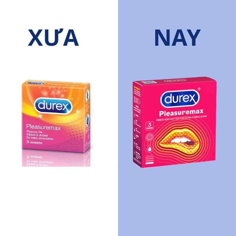 Bao Cao Su Durex Pleasuremax 3 cái/Hộp