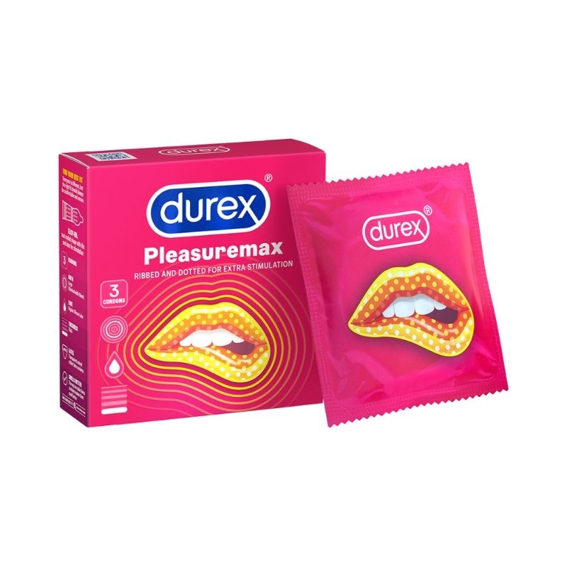Bao Cao Su Durex Pleasuremax 3 cái/Hộp