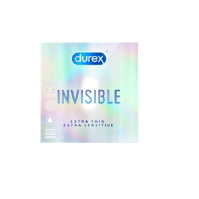 DUREX Invisible Extra Thin/Sensi (Pack/3'S)