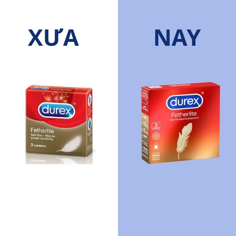 Bao Cao Su Durex Fetherlite 3 cái/Hộp