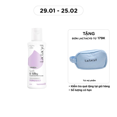 LACTACYD Dung Dịch VSPN Lactacyd Soft And Silky 150ml