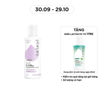 LACTACYD Soft And Silky Feminine Wash 150ml