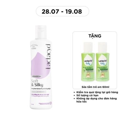 LACTACYD - Dung Dịch Vệ Sinh Phụ Nữ Lactacyd Soft And Silky 250ml image