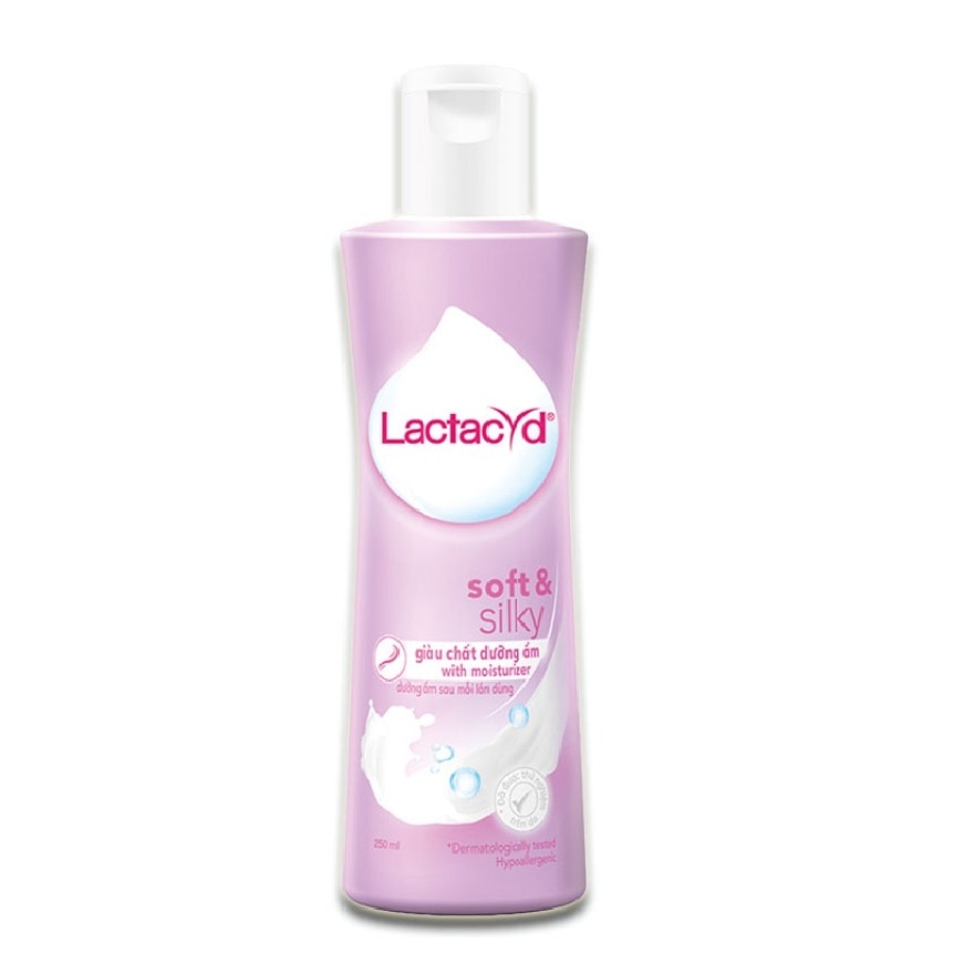 Dung Dịch Vệ Sinh Phụ Nữ Lactacyd Soft And Silky 250ml