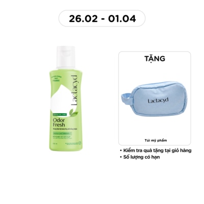 LACTACYD Dung Dịch Vệ Sinh Phụ Nữ Lactacyd Odor Fresh 150ml