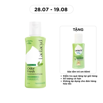 LACTACYD - Dung Dịch Vệ Sinh Phụ Nữ Lactacyd Odor Fresh 150ml image