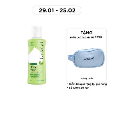 LACTACYD Dung Dịch Vệ Sinh Phụ Nữ Lactacyd Odor Fresh 150ml