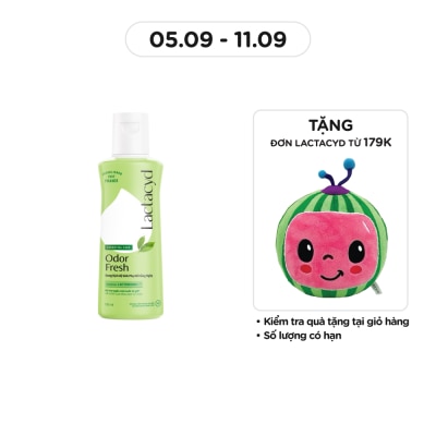 LACTACYD Dung Dịch Vệ Sinh Phụ Nữ Lactacyd Odor Fresh 150ml