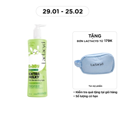LACTACYD Sữa Tắm Gội Trẻ Em Lactacyd Milky 500ml