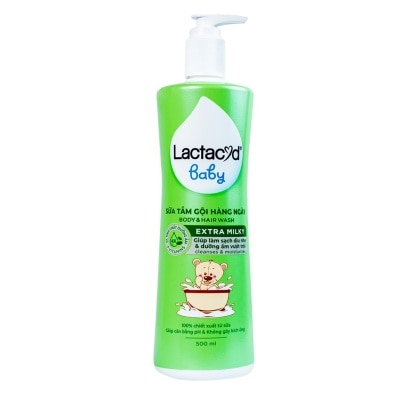 LACTACYD Sữa Tắm Gội Trẻ Em Lactacyd Milky 500ml