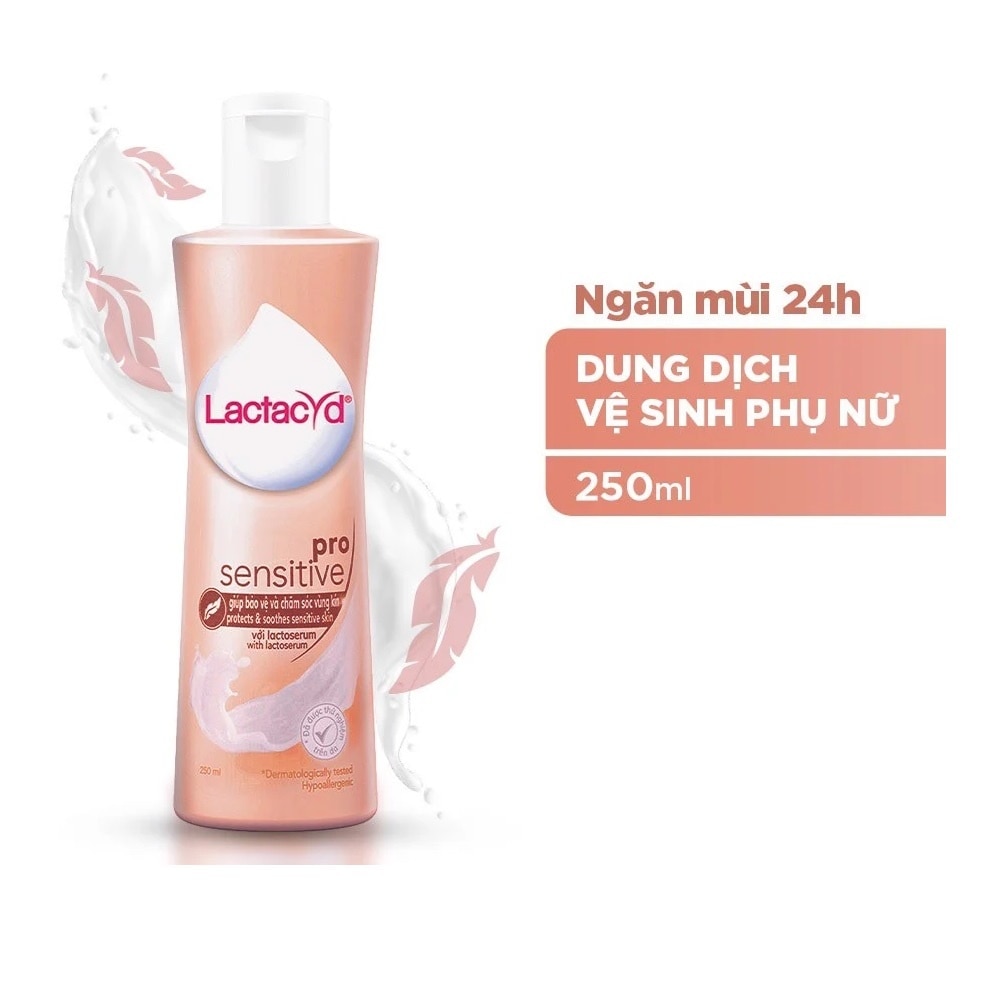 Dung Dịch Vệ Sinh Phụ Nữ Lactacyd Pro Sensitive 250ml