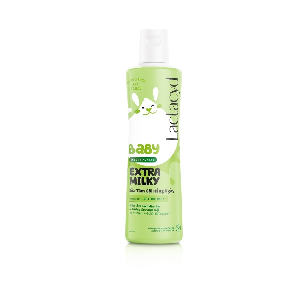 Sữa Tắm Gội Trẻ Em Lactacyd Milky 250ml