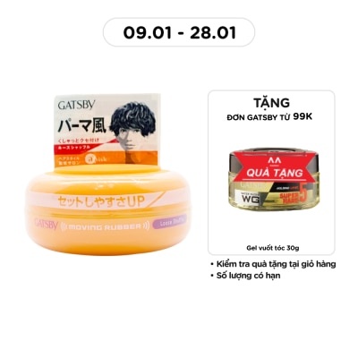 GATSBY Moving Rubber Loose Shuffle H 80g-Jp