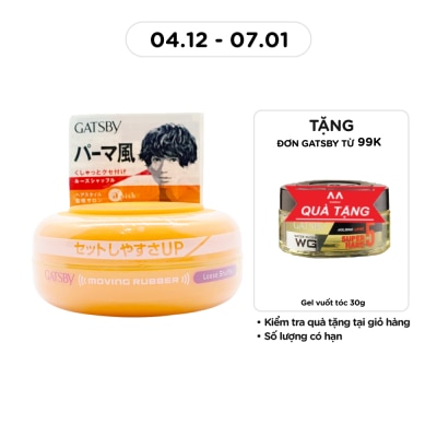 GATSBY Moving Rubber Loose Shuffle H 80g-Jp