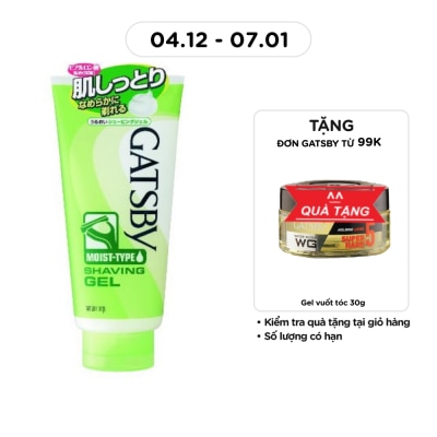 GATSBY Shaving Gel N Moist-Type 205g-Jp