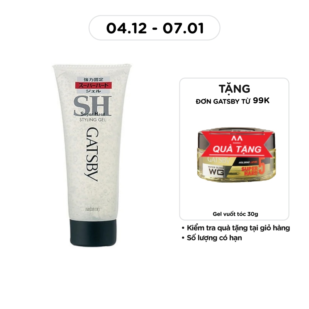 Super Hard Styling Gel 200g -Jp