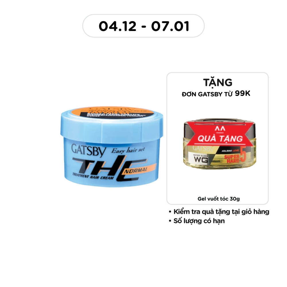 Kem Vuốt & Dưỡng Tóc Thường Gatsby 70g