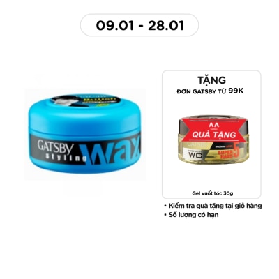 GATSBY Styling Wax Hard & Free 25g
