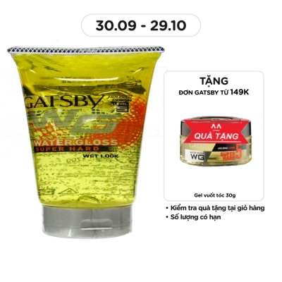 GATSBY Gel Vuốt Tóc Siêu Cứng Gatsby Wg S.Hard 170g_S1