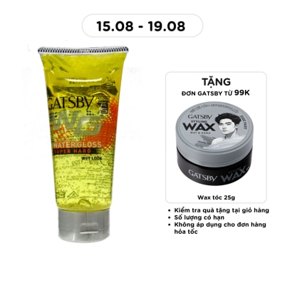 GATSBY - Gel Vuốt Tóc Siêu Cứng Gatsby Wg S.Hard 170g_S1 image