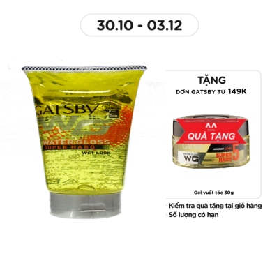 GATSBY Gel Vuốt Tóc Siêu Cứng Gatsby Wg S.Hard 170g_S1