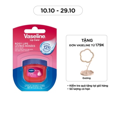 VASELINE Sáp Dưỡng Môi Vaseline Hồng Xinh 7g