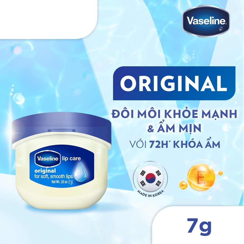Sáp Dưỡng Môi Vaseline Mềm Mịn 7g