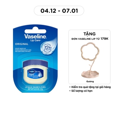 VASELINE Sáp Dưỡng Môi Vaseline Mềm Mịn 7g
