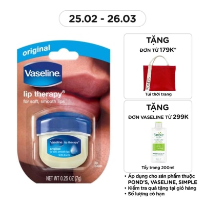 VASELINE Lip Therapy Original 7g