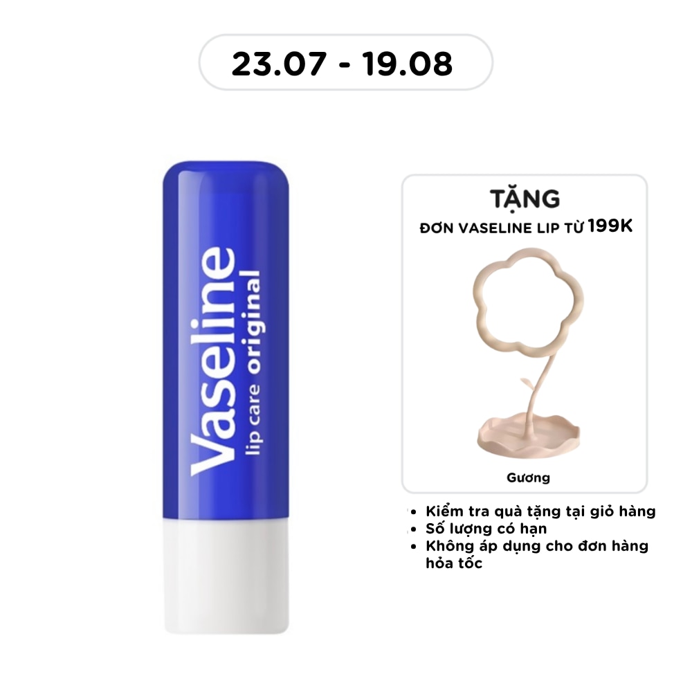 Son Dưỡng Môi Vaseline Mềm Mịn 4.8g image