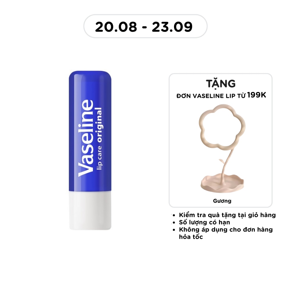 Son Dưỡng Môi Vaseline Mềm Mịn 4.8g image