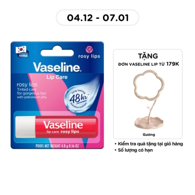 VASELINE Son Vaseline_Dưỡng Môi Hồng Xinh 4.8g