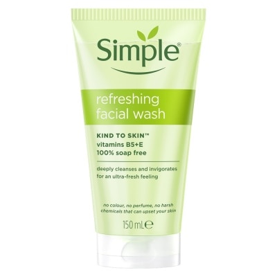 SIMPLE Sữa Rửa Mặt Simple Refreshing Facial Wash Dành Cho Mọi Loại Da 150ml