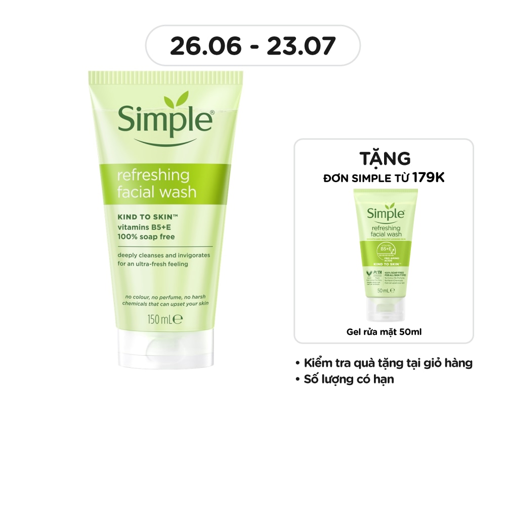 Refreshing Facial Wash For Sensitive Skin 150ml