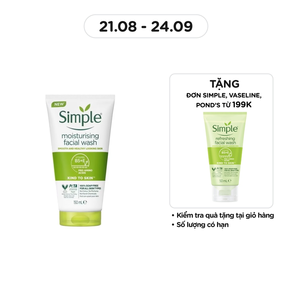 Moisturizing Facial Wash For Dry & Sensitive Skin 150ml
