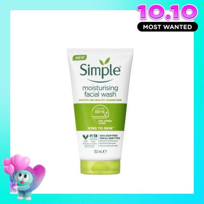 SIMPLE Sữa Rửa Mặt Simple Moisturising Facial Wash Dành Cho Da Khô và Da Nhạy Cảm 150ml image