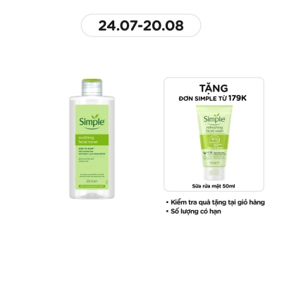 SIMPLE Soothing Facial Toner For Sensitive Skin 200ml