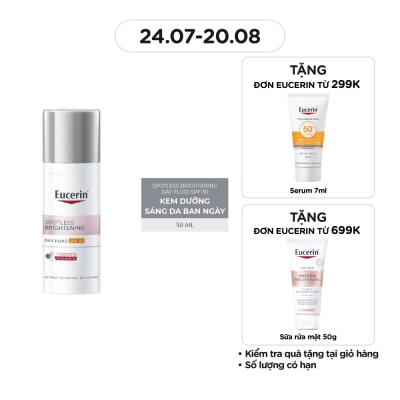EUCERIN Kem Dưỡng Ban Ngày Eucerin Giảm Thâm Nám Và Sáng Da Spotless Brightening Day SPF30 50ml