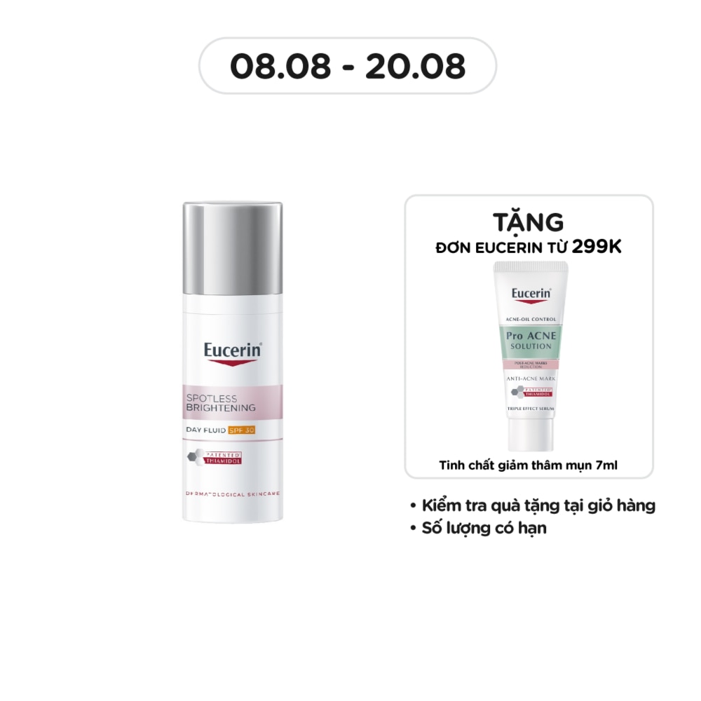 Kem Dưỡng Ban Ngày Eucerin Giảm Thâm Nám Và Sáng Da Spotless Brightening Day SPF30 50ml