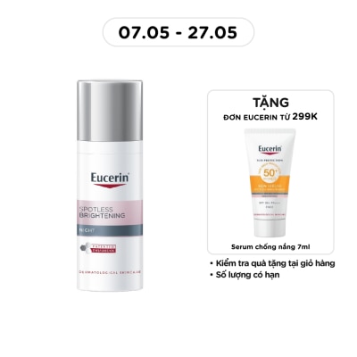 EUCERIN - Kem Dưỡng Ban Đêm Eucerin Giảm Thâm Nám Và Sáng Da Spotless Brightening Night 50ml