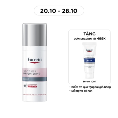 EUCERIN Kem Dưỡng Ban Đêm Eucerin Giảm Thâm Nám Và Sáng Da Spotless Brightening Night 50ml image