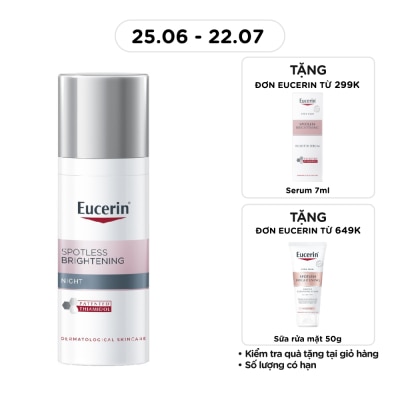 EUCERIN - Kem Dưỡng Ban Đêm Eucerin Giảm Thâm Nám Và Sáng Da Spotless Brightening Night 50ml