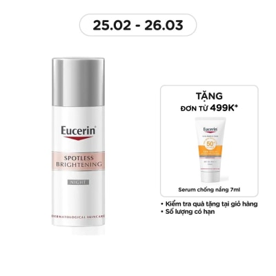 EUCERIN Kem Dưỡng Ban Đêm Eucerin Giảm Thâm Nám Và Sáng Da Spotless Brightening Night 50ml