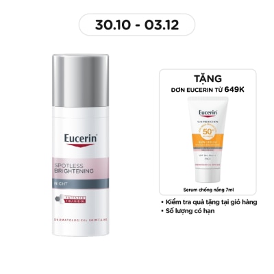 EUCERIN Kem Dưỡng Ban Đêm Eucerin Giảm Thâm Nám Và Sáng Da Spotless Brightening Night 50ml