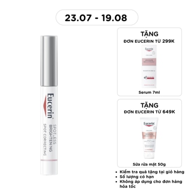 EUCERIN - Bút Chấm Eucerin Giảm Đốm Nâu Và Thâm Nám Sau 2 Tuần Spotless Brightening Spot Corrector 5ml image